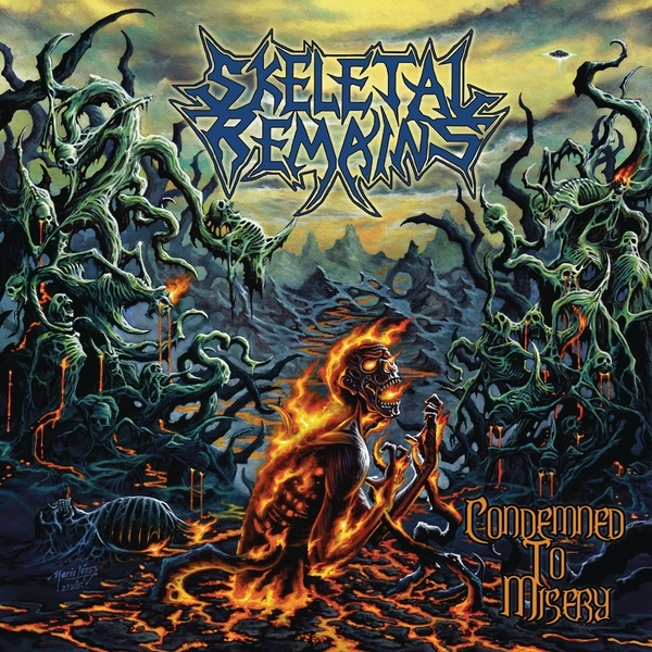 Skeletal Remains - Condemned To Misery (Re-Issue + Bonus 2021) i gruppen CD / Toppselgere hos Bengans Skivbutik AB (4008807)