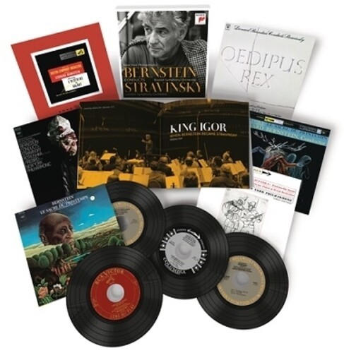 Leonard Bernstein - Bernstein Conducts Stravinsky i gruppen CD / Klassisk hos Bengans Skivbutik AB (4008841)