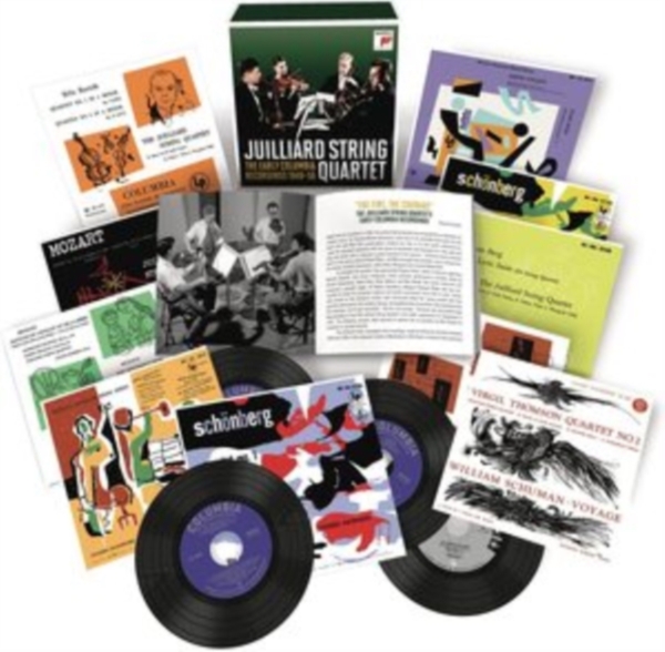 Juilliard String Quartet - Juilliard String Quartet - The Early Col i gruppen Annet /  hos Bengans Skivbutik AB (4008858)