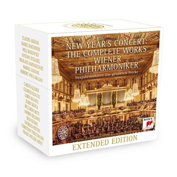 Wiener Philharmoniker - New Year's Concert: The Complete Works / Neujahrskonzert: Die Gesamten Werke - Extended Edition i gruppen CD / Klassisk hos Bengans Skivbutik AB (4008903)