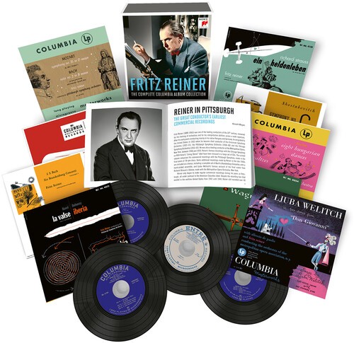 Reiner Fritz - Fritz Reiner - The Complete Columbia Alb i gruppen CD / Klassisk hos Bengans Skivbutik AB (4008977)