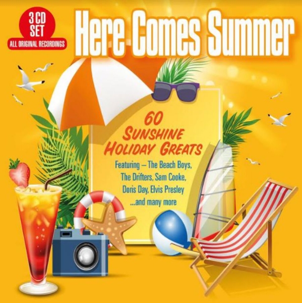 Various Artists - Here Comes The Summer - 60 Sunshine i gruppen CD / Toppselgere hos Bengans Skivbutik AB (4014135)