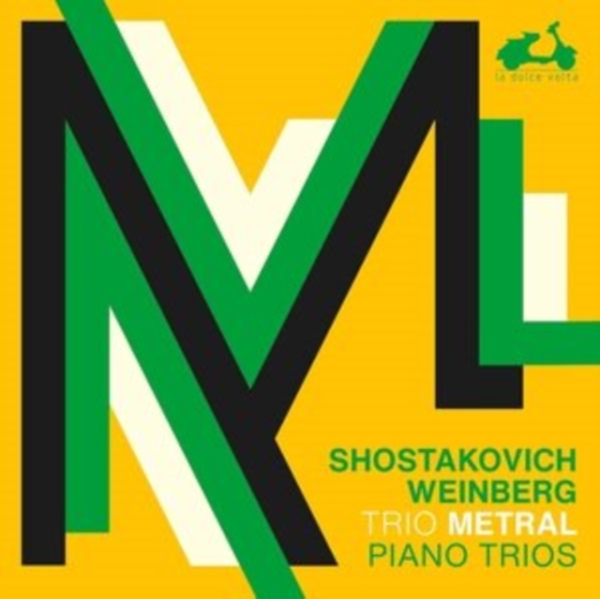 Trio Metral - Shostakovich / Weinberg: Piano Trio i gruppen CD / Klassisk hos Bengans Skivbutik AB (4017236)