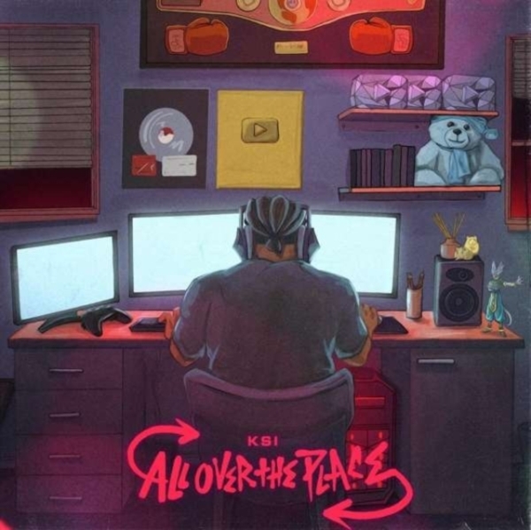 KSI - All Over The Place i gruppen CD / Hip Hop hos Bengans Skivbutik AB (4017806)