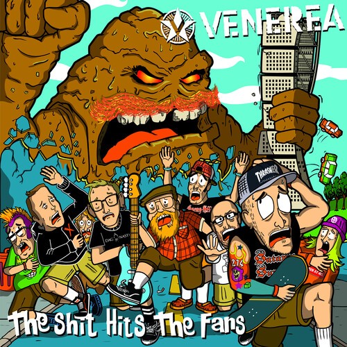 Venerea - Shit Hits The Fans i gruppen VINYL / Rock hos Bengans Skivbutik AB (4018302)