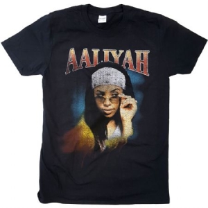 Aaliyah -  Trippy Unisex Tee (M) i gruppen -Start Merch hos Bengans Skivbutik AB (4018951)