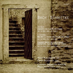 Bach Johann Sebastian Schnittke - Concertos For Two Violins And Strin i gruppen CD hos Bengans Skivbutik AB (4021782)