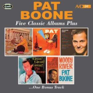 Boone Pat - Five Classic Albums Plus i gruppen CD hos Bengans Skivbutik AB (4028039)