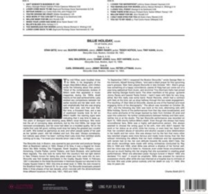 Billie Holiday - At Storyville i gruppen VINYL hos Bengans Skivbutik AB (4028421)