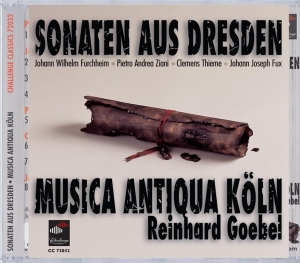 Reinhard Goebel - Sonaten Aus Dresden i gruppen CD hos Bengans Skivbutik AB (4030193)