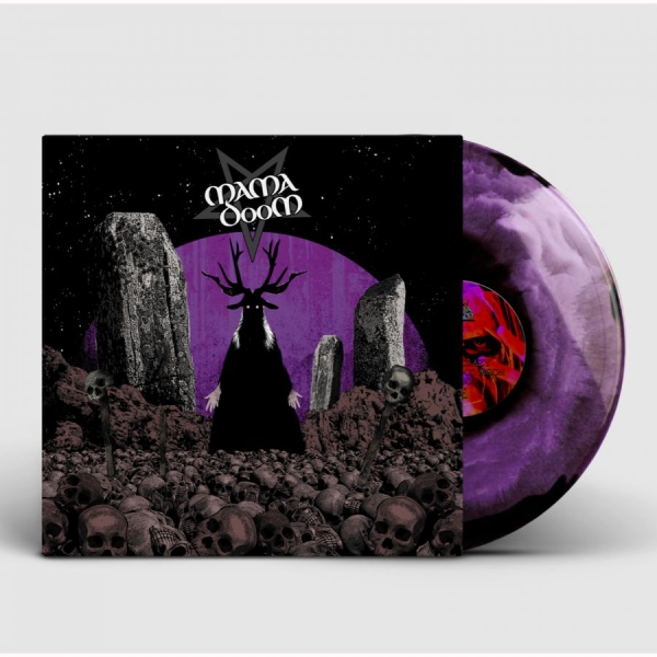 Mama Doom - Ash Bone Skin N Stone (Purple/Black i gruppen VINYL / Toppselgere hos Bengans Skivbutik AB (4034392)