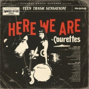 Courettes The - Here We Are The Courettes i gruppen CD / Dansk Musikkk,Pop-Rock hos Bengans Skivbutik AB (4035599)