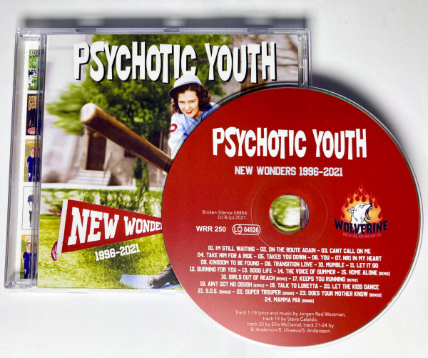 Psychotic Youth - New Wonders 1996-2021 (CD) i gruppen CD / Pop-Rock hos Bengans Skivbutik AB (4036678)