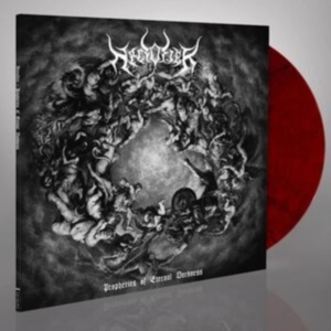 Necrofier - Prophecies Of Eternal Darkness (Red i gruppen VINYL / Metal hos Bengans Skivbutik AB (4039442)