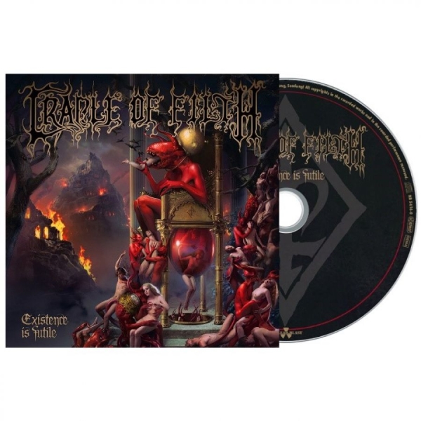 Cradle Of Filth - Existence Is Futile i gruppen CD / Toppselgere hos Bengans Skivbutik AB (4040240)