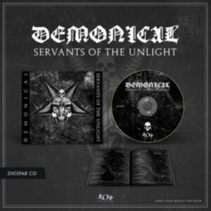 Demonical - Servants Of The Unlight (Digipack) i gruppen CD / Metal,Svensk FolkeMusikkk hos Bengans Skivbutik AB (4043896)
