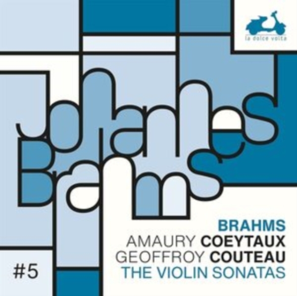 Coeytaux Amaury Couteau Geoffroy - Brahms: Violin Sonatas i gruppen CD / Klassisk hos Bengans Skivbutik AB (4045305)