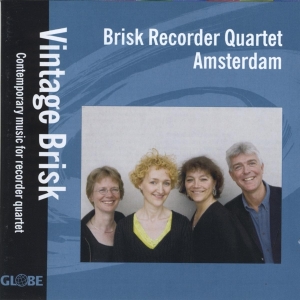Brisk Recorder Quartet - Vintage Brisk i gruppen CD / Klassisk hos Bengans Skivbutik AB (4045424)