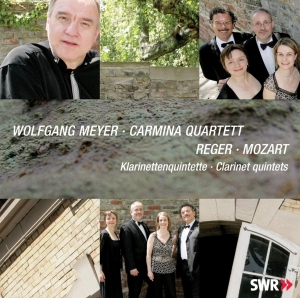 Reger - Clarinet Quintets i gruppen CD hos Bengans Skivbutik AB (4045447)