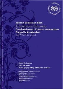 Combattimento Consort Amsterdam & Cappella Amsterdam & Jan Willem De Vriend - Johann Sebastian Bach: Christmas Oratorio i gruppen CD / Klassisk,Annet hos Bengans Skivbutik AB (4045614)