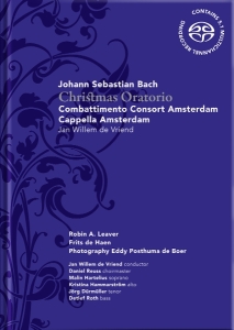 Combattimento Consort Amsterdam & Cappella Amsterdam & Jan Willem De Vriend - Johann Sebastian Bach: Christmas Oratorio i gruppen CD / Klassisk,Annet hos Bengans Skivbutik AB (4045614)