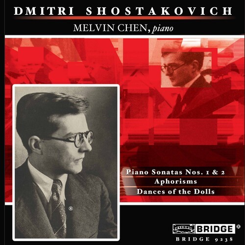 Shostakovich D. - Piano Sonatas 1&2 i gruppen CD / Klassisk hos Bengans Skivbutik AB (4045619)
