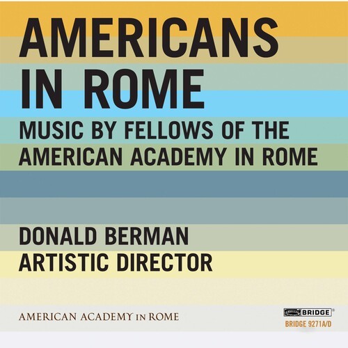 Barber/Beaser/Beeson - Americans In Rome i gruppen Annet / hos Bengans Skivbutik AB (4045706)