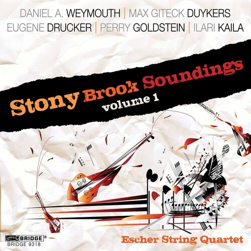 Escher String Quartet - Stony Brook Soundings Vol.1 i gruppen CD / Klassisk hos Bengans Skivbutik AB (4045931)