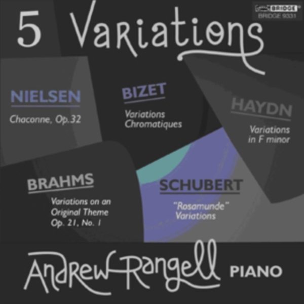 Rangell Andrew - 5 Variations i gruppen CD / Klassisk hos Bengans Skivbutik AB (4045962)