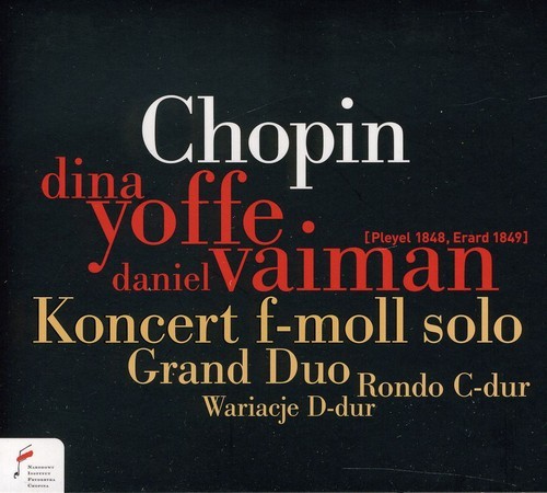 Chopin Frederic - Concert F Minor Solo i gruppen CD / Klassisk hos Bengans Skivbutik AB (4046130)