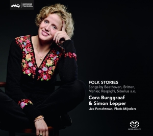 Cora Burggraaf - Songs By Beethoven/Britten/Mahler i gruppen CD hos Bengans Skivbutik AB (4046258)