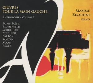 Maxime Zecchini - Oeuvres Pour La Main Gauche Vol.2 i gruppen CD hos Bengans Skivbutik AB (4046359)