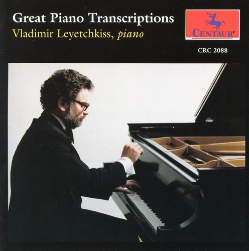 Leyethkiss Vladimir - Great Piano Transcriptions i gruppen CD / Klassisk hos Bengans Skivbutik AB (4046659)
