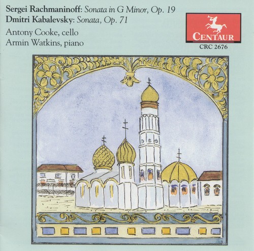 Cooke/Watkins - Sonatas For Cello And Piano i gruppen CD / Klassisk hos Bengans Skivbutik AB (4046680)