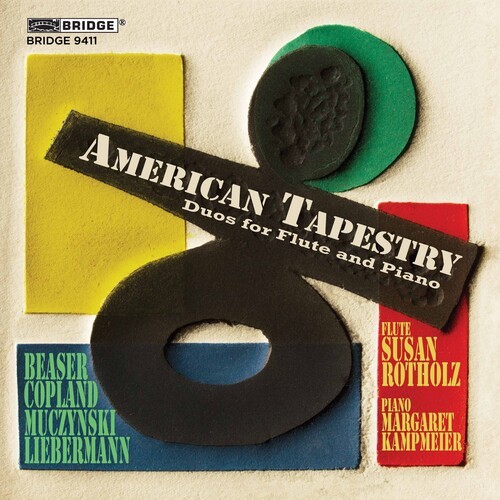 Rotholz Susan/Margaret Kampmeier - American Tapestry:Duos For Flute & Piano i gruppen CD / Klassisk hos Bengans Skivbutik AB (4046802)
