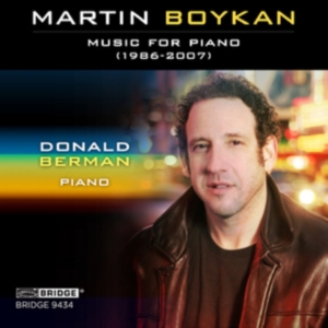 Boykan M. - Music For Piano i gruppen Annet /  hos Bengans Skivbutik AB (4046830)