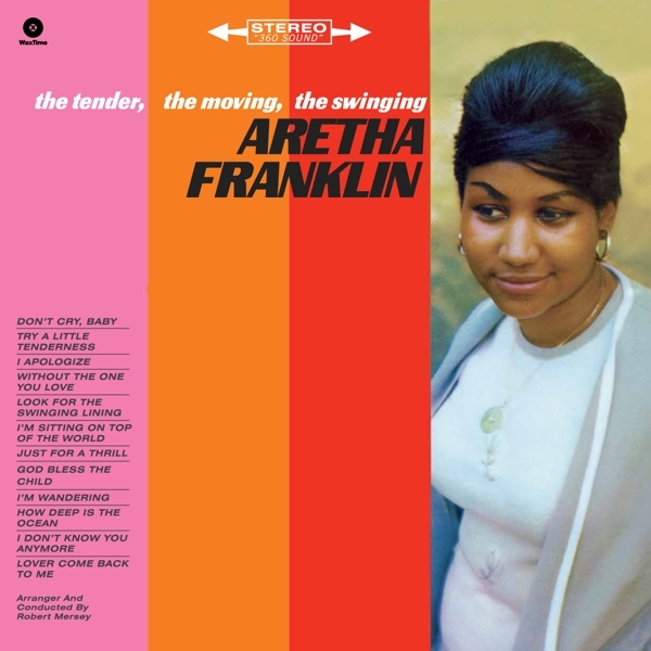 Aretha Franklin - Tender, The Moving, The Swinging i gruppen VINYL / RNB, Disco & Soul hos Bengans Skivbutik AB (4046843)