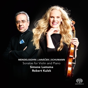 Simone Lamsma - Sonatas For Violin & Piano i gruppen CD hos Bengans Skivbutik AB (4047240)