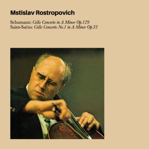 Mstislav Rostropovich - Schumann Cello Concerto In A Minor Op.129 /Saint-Saens Cello Concerto No.1 In A Minor Op.33 i gruppen CD / Klassisk,Annet hos Bengans Skivbutik AB (4047256)