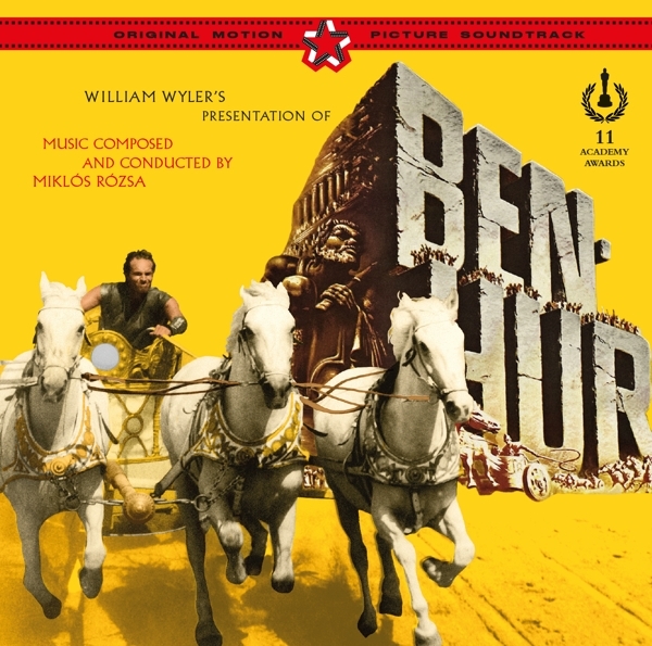 Miklós Rózsa - Ben Hur i gruppen CD / Klassisk hos Bengans Skivbutik AB (4047258)