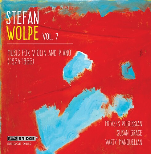 Wolpe S. - Vol.7:Music For Violin & Piano i gruppen CD / Toppselgere hos Bengans Skivbutik AB (4047356)