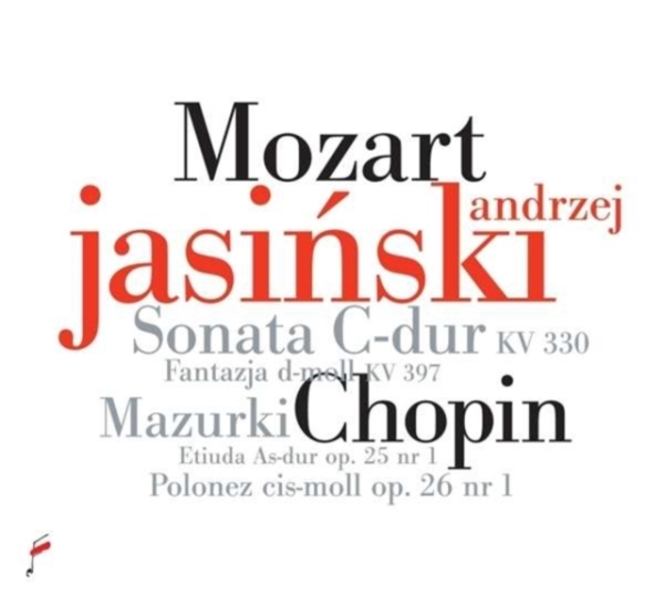 Mozart/Chopin - Sonata C-Dur Kv330/Etude i gruppen CD / Annet hos Bengans Skivbutik AB (4047359)