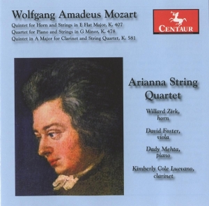Arianna String Quartet - Quintets & Quartet i gruppen CD hos Bengans Skivbutik AB (4047809)