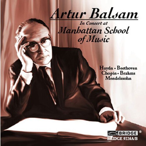 Balsam Artur - In Concert At Manhattan School Of Music i gruppen CD / Klassisk hos Bengans Skivbutik AB (4047814)