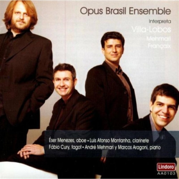 Opus Brasil Ensemble - Plays Villa-Lobos i gruppen CD / Toppselgere hos Bengans Skivbutik AB (4047975)