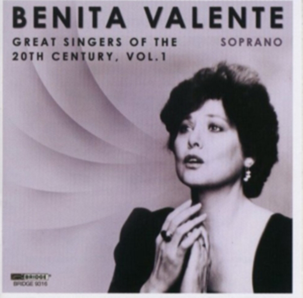 Valente Benita - Great Singers Of The 20Th i gruppen CD / Annet hos Bengans Skivbutik AB (4048033)