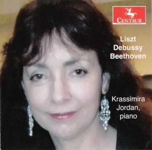 Krassimira Jordan - Liszt Debussy Beethoven i gruppen CD hos Bengans Skivbutik AB (4048105)