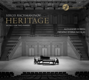 Alexander Kobrin & Frederic D'oria-Nicolas - Sergei Rachmaninov: Heritage - Works For Two Pianos i gruppen CD / Klassisk,Annet hos Bengans Skivbutik AB (4048201)
