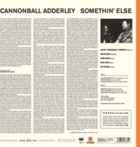 Cannonball Adderley - Somethin' Else i gruppen VINYL hos Bengans Skivbutik AB (4048223)