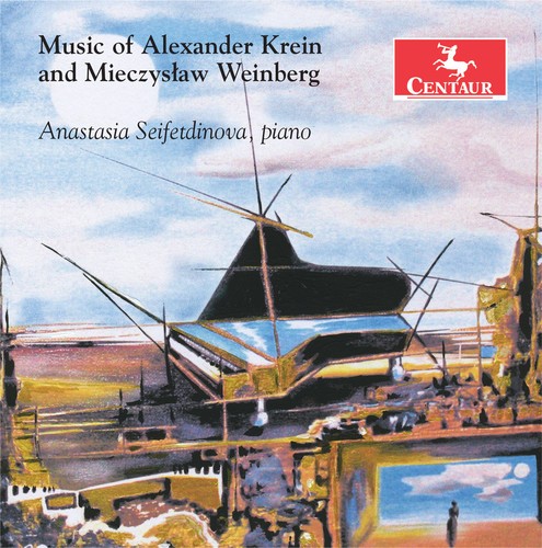 Anastasia Seifetdinova - Music Of Alexander Krein & Mieczyslaw We i gruppen CD / Klassisk hos Bengans Skivbutik AB (4048340)